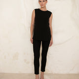Dream Skinny Capri Pants - Black