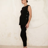 Dream Skinny Capri Pants - Black