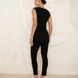Dream Skinny Capri Pants - Black