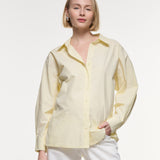 Ella Back Tie Cotton Shirt