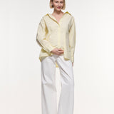 Ella Back Tie Cotton Shirt