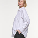 Ella Back Tie Cotton Shirt