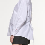 Ella Back Tie Cotton Shirt