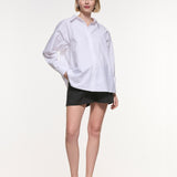 Ella Back Tie Cotton Shirt