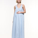 Emily Denim Maxi Dress