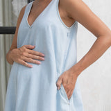 Emily Denim Maxi Dress