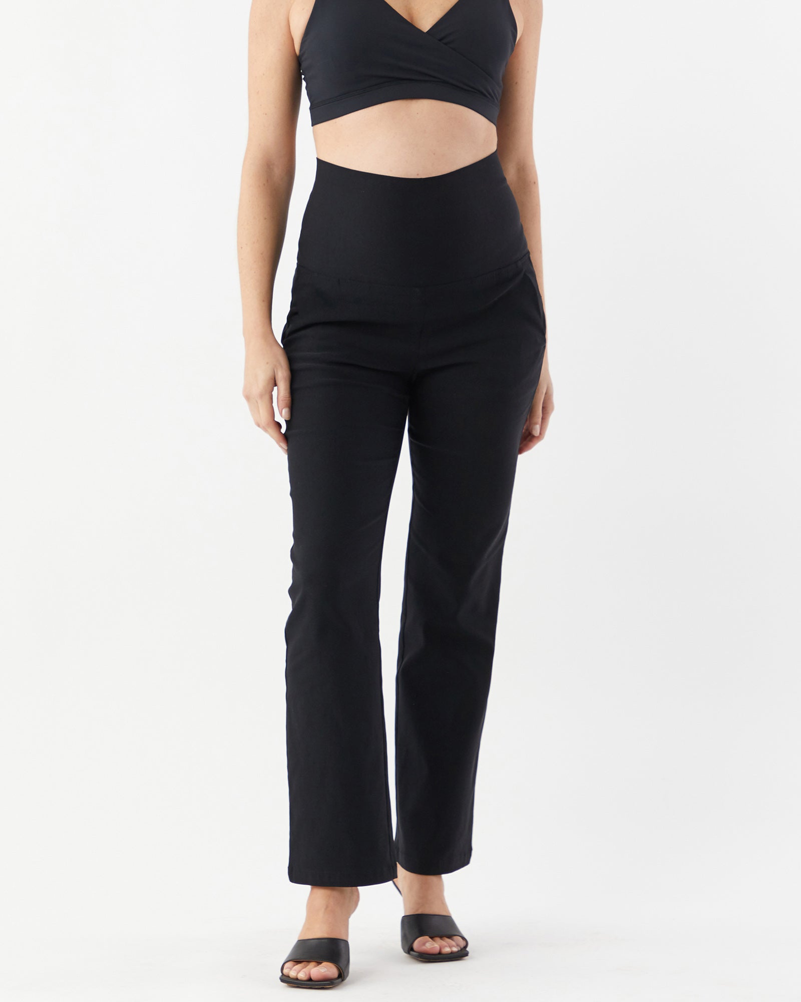 Flora Regular Straight Maternity Pant