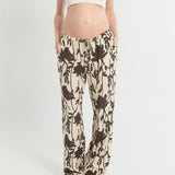 Pantalones anchos drapeados