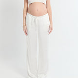 Pantalones anchos drapeados