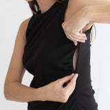 Harper Bamboo Feeding Tank - Black
