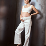 Relaxed Wide Leg Jeans