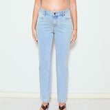 High Rise Straight Leg Jeans