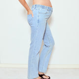 High Rise Straight Leg Jeans