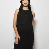 Isla Soft Rib Feeding Dress