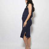 Isla Soft Rib Feeding Dress