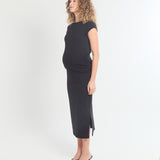 Vestido de tirantes Harper de canalé suave