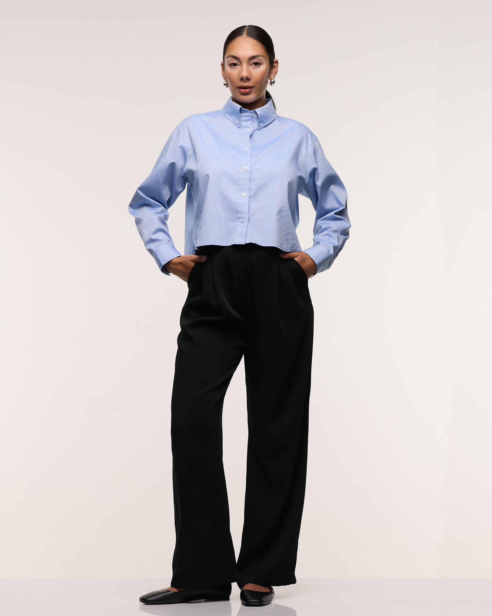 Loren Cropped Shirt