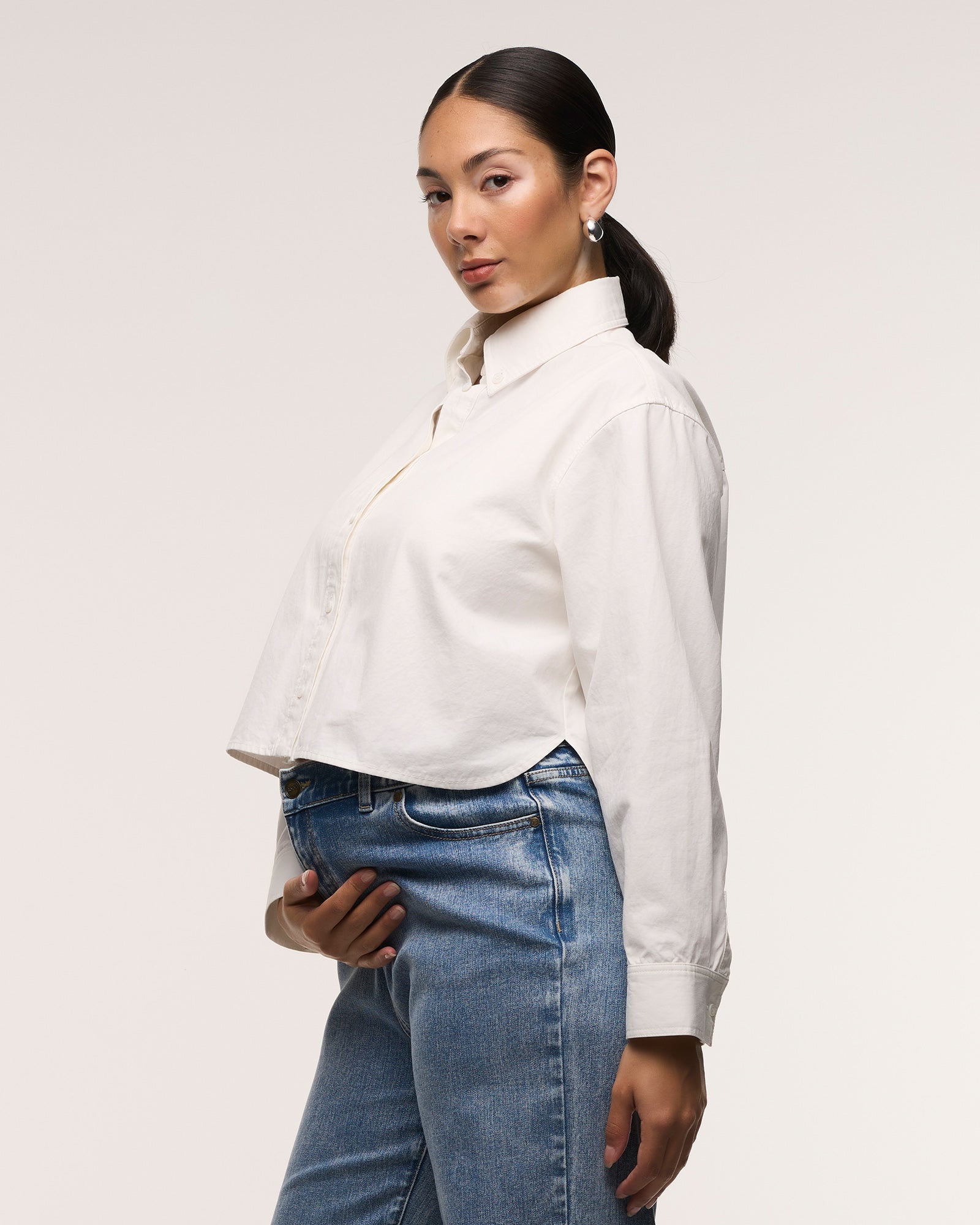 Loren Cropped Shirt