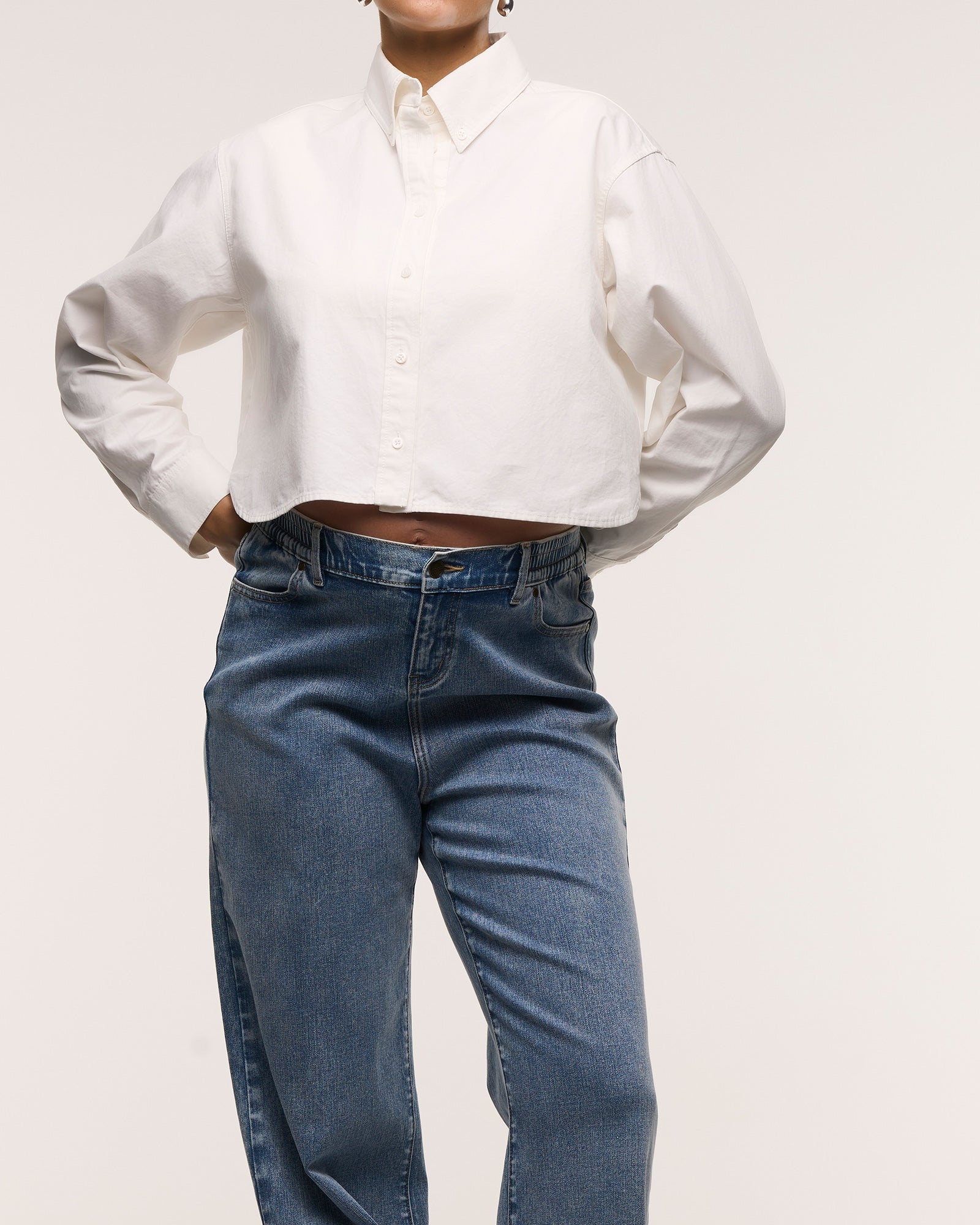 Loren Cropped Shirt