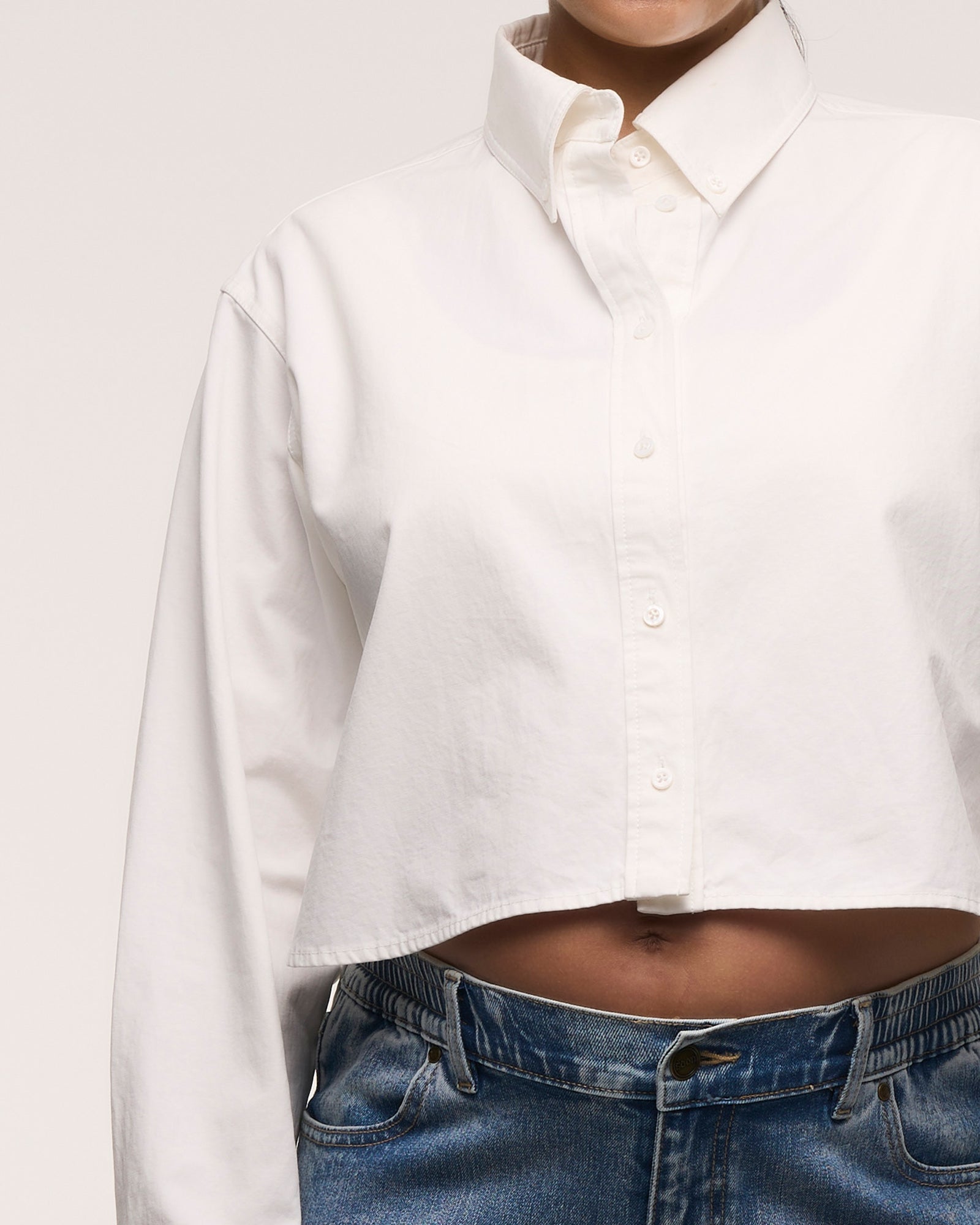 Loren Cropped Shirt