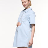 Luna Denim Shirt Dress
