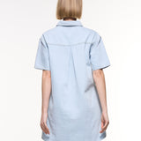 Luna Denim Shirt Dress