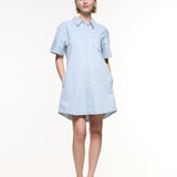 Luna Denim Shirt Dress