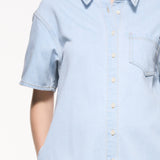 Luna Denim Shirt Dress