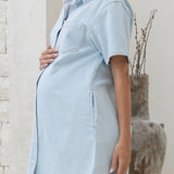 Luna Denim Shirt Dress
