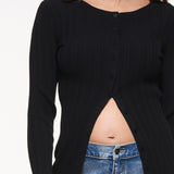 Mabel Crew Neck Cardigan