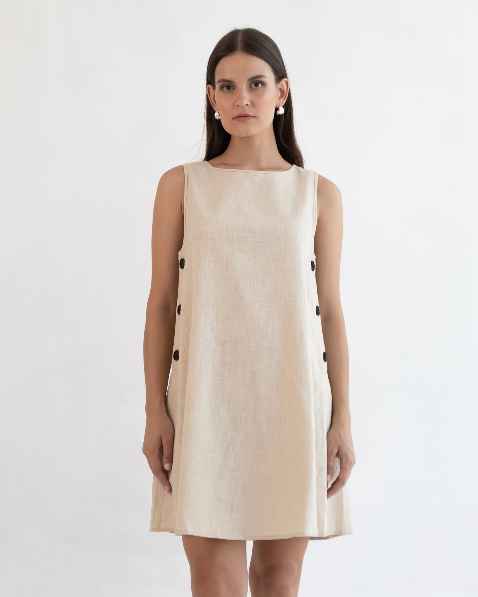 Maeve Buttoned Feeding Dress Soon Maternity