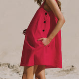 Maeve Linen Feeding Dress