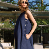 Maeve Linen Feeding Dress