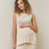 Collette Linen Knit Feeding Tank