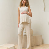 Collette Linen Knit Pants