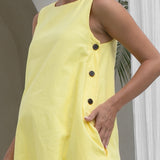 Maeve Linen Feeding Dress