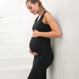 Maya Soft Rib Feeding Dress