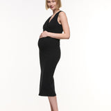 Maya Soft Rib Feeding Dress