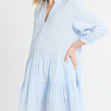 Vestido mini de lino Lotte
