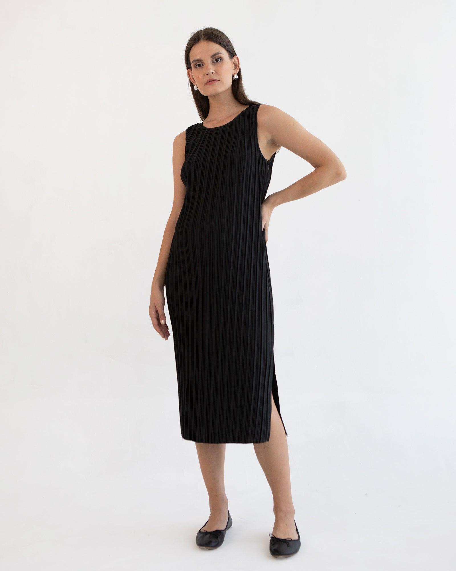 Michelle Pleat Feeding Dress