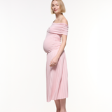 Off Shoulder Midi Dress