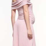 Off Shoulder Midi Dress