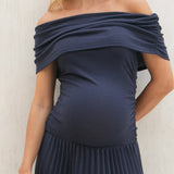 Off Shoulder Midi Dress