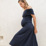 Off Shoulder Midi Dress