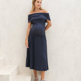 Off Shoulder Midi Dress