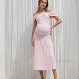 Off Shoulder Midi Dress