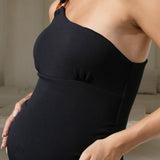 One Shoulder One Piece Swimsuit