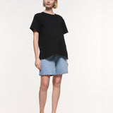 Relaxed Denim Shorts
