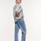 Relaxed Wide Leg Jeans