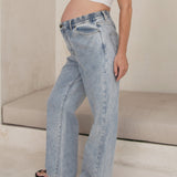 Relaxed Wide Leg Jeans